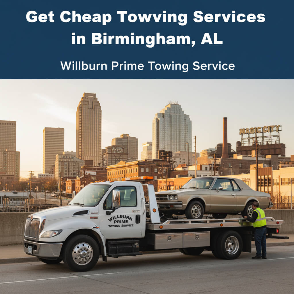 Get Cheap Towing Services in Birmingham, AL