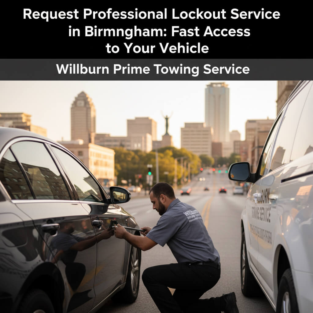 Request Professional Lockout Service in Birmingham Fast Access to Your Vehicle