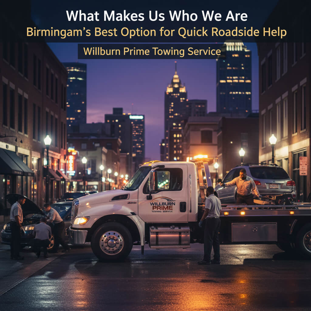 What Makes Us Who We Are Birmingham's Best Option for Quick Roadside Help